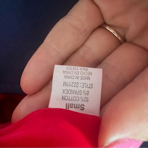 Navy Knit Blazer - Picture 6 of 6